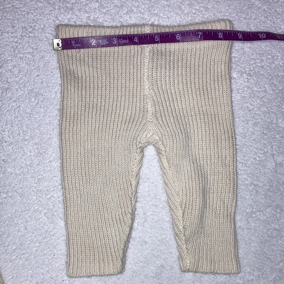 Vintage Polly flinders heirloom ivory shiny threaded sweater set 0/3m - Picture 12 of 14